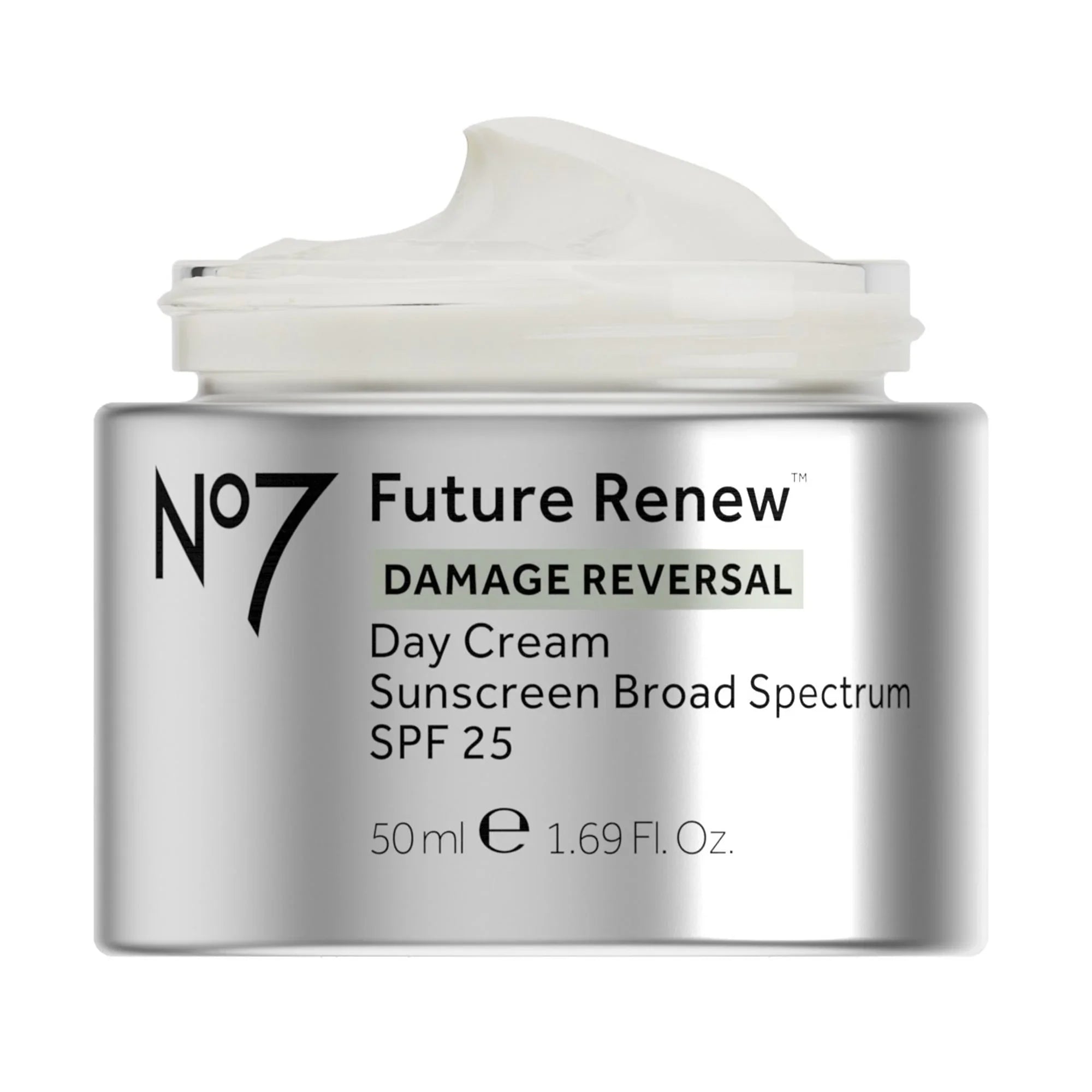 No7 Future Renew Day Cream SPF 25 w/ Peptides 1.69oz All Skin Types - Exotic Pro