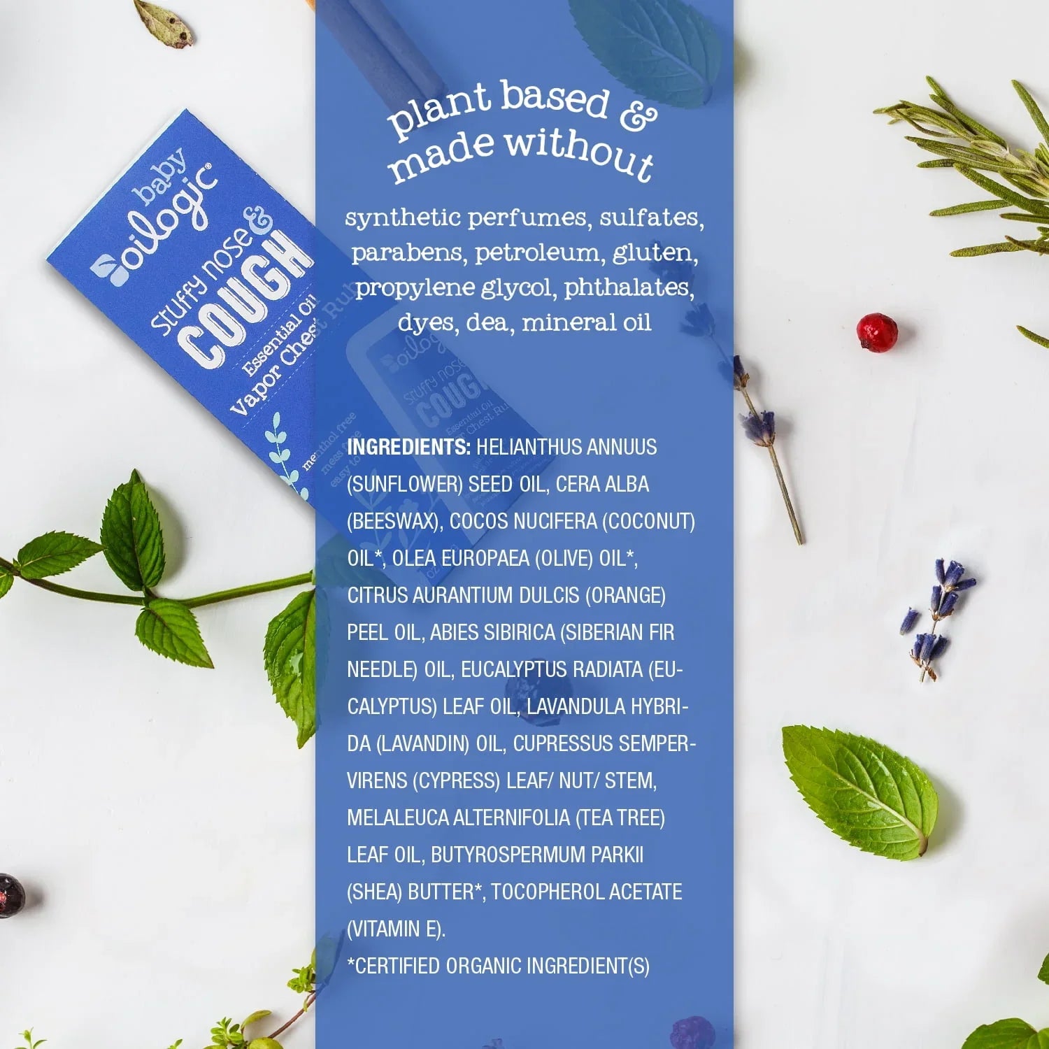 Oilogic Baby Chest Rub – Stuffy Nose & Cough Relief with Essential Oils - Exotic Pro