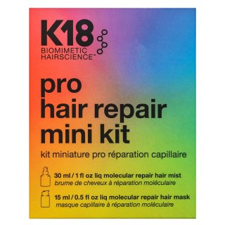 K18 Pro Hair Repair Mini Kit – Molecular Repair Hair Mist & Mask