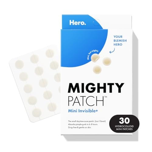 Hero Cosmetics Mighty Patch Mini Invisible+ – 30 Count