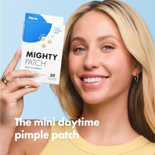 Hero Cosmetics Mighty Patch Mini Invisible+ – 30 Count