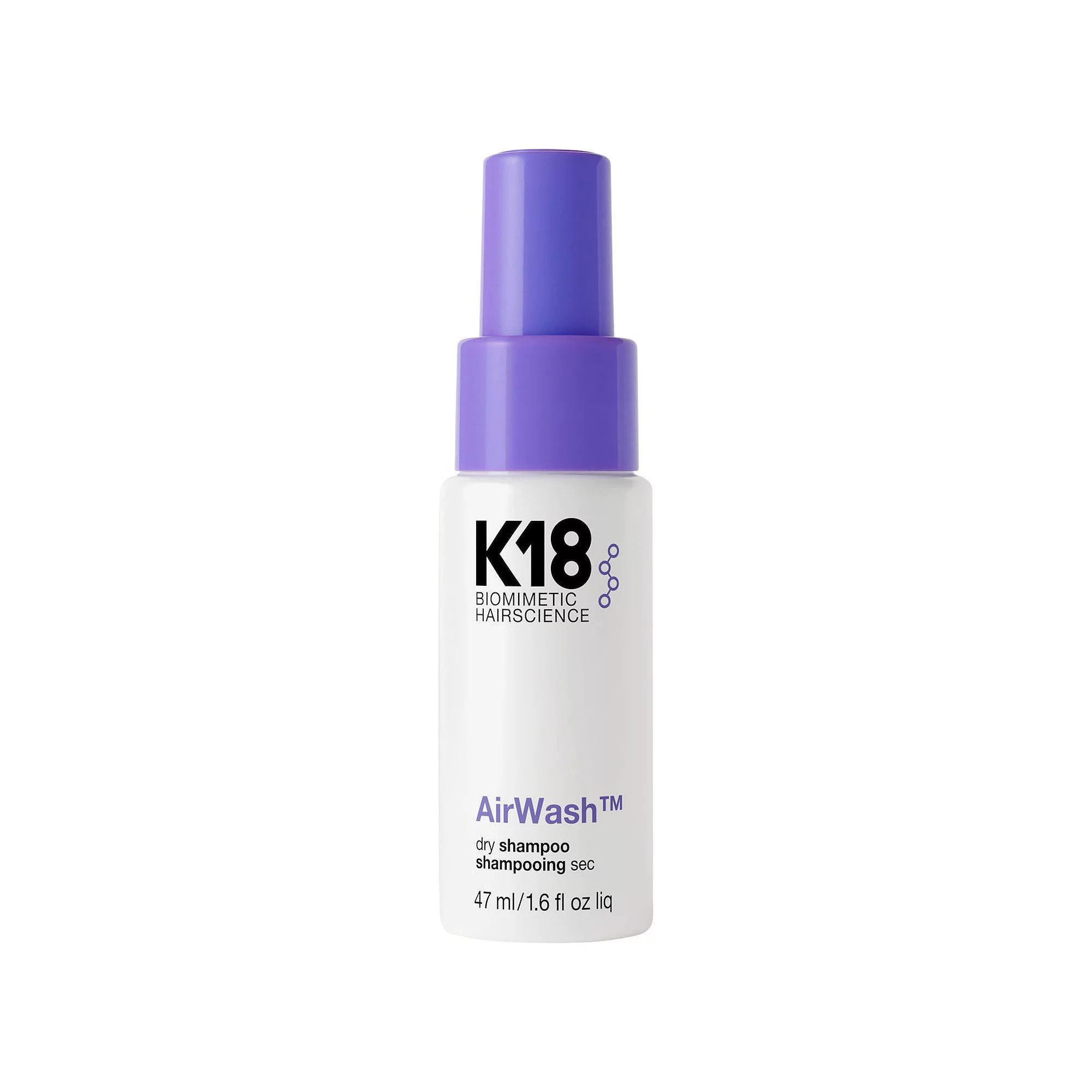 K18 Mini AirWash™ Dry Shampoo – 1.6 oz / 47 mL