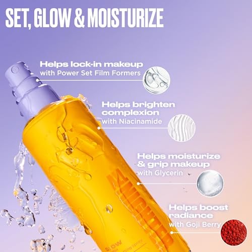 Urban Decay All Nighter Setting Spray Glow – 4 oz / 118 mL