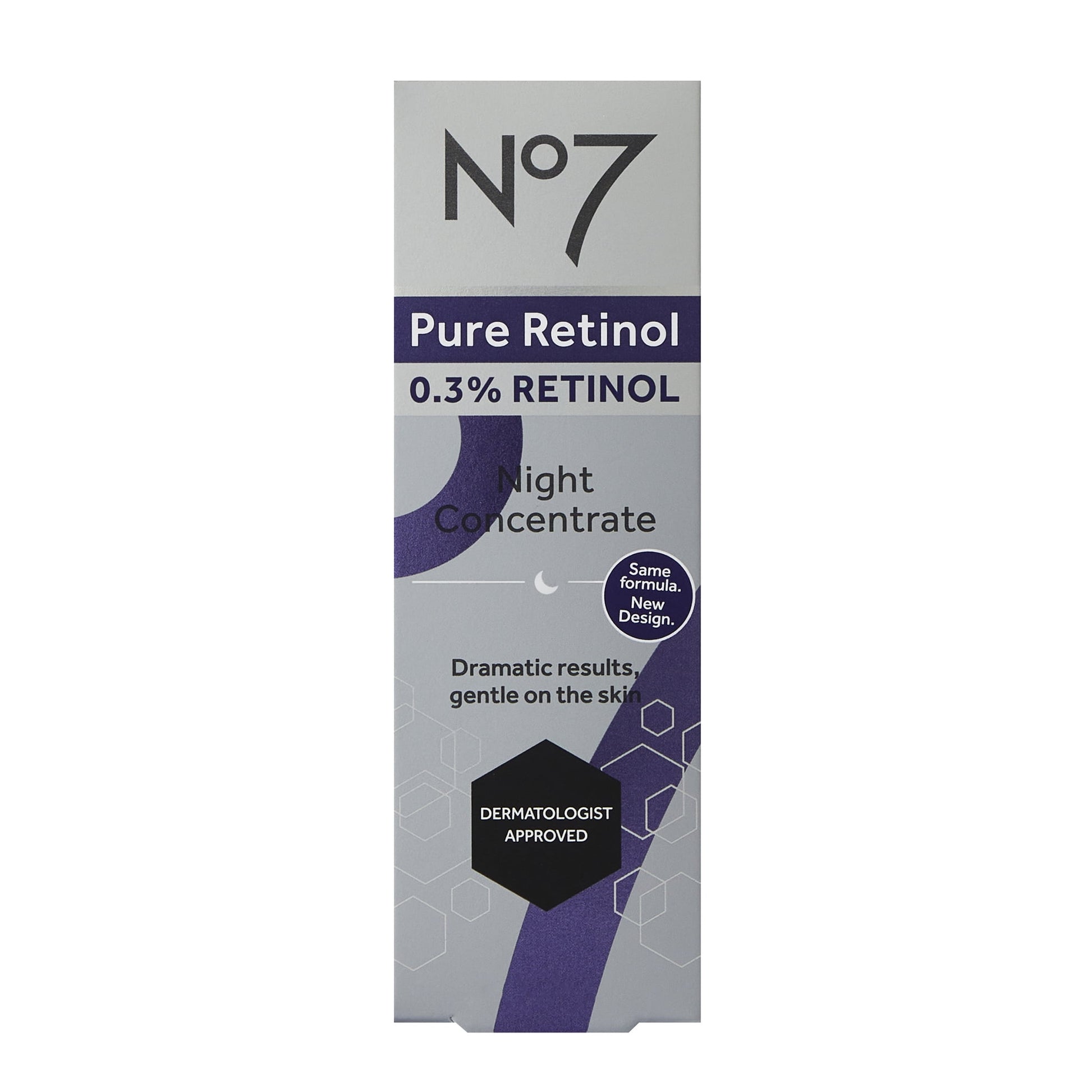 No7 Pure Retinol 0.3% Night Concentrate, 1 fl oz - Exotic Pro