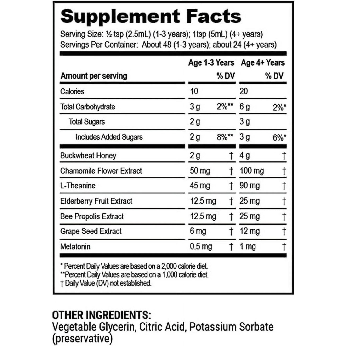 Beekeeper's Naturals Kids Honey Cough Syrup 4oz Nighttime Soothing Support - Exotic Pro