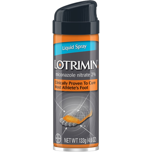 Lotrimin AF Antifungal Athlete's Foot Liquid Spray – 4.6 oz