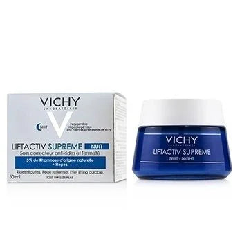 Vichy LiftActiv Supreme Night Anti-Wrinkle & Firming Correcting Care Cream (For All Skin Types) 50ml/1.67oz - Exotic Pro