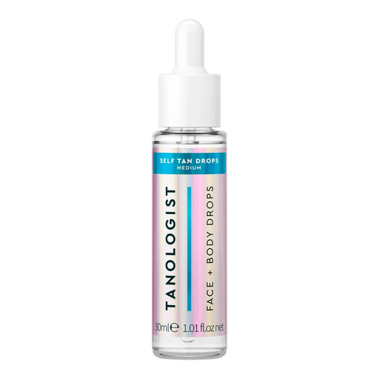 Tanologist Self Tan Drops, Medium Tan,1.01 fl. oz. / 30 ml Bottle - Exotic Pro