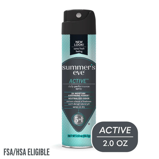Summer’s Eve Active Daily Perfomance Feminine Spray, 2 oz - Exotic Pro