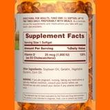Sundown Vitamin D3 1000 IU, Supports Bone, Teeth, and Immune Health, 400 Softgels - Exotic Pro