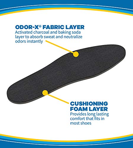 Dr. Scholl's Odor-X Stay Odor-Free & Dry Comfort Insoles – 1 Pair
