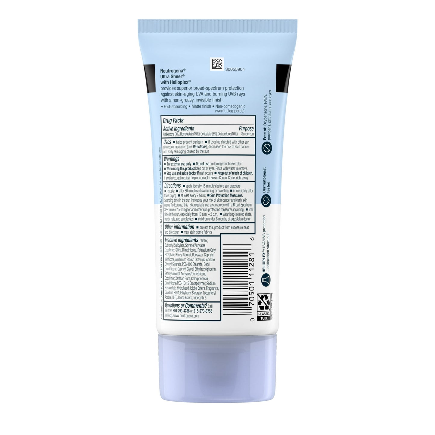 Neutrogena Ultra Sheer Dry-Touch Sunscreen SPF 70, Lightweight Lotion, 5 oz - Exotic Pro