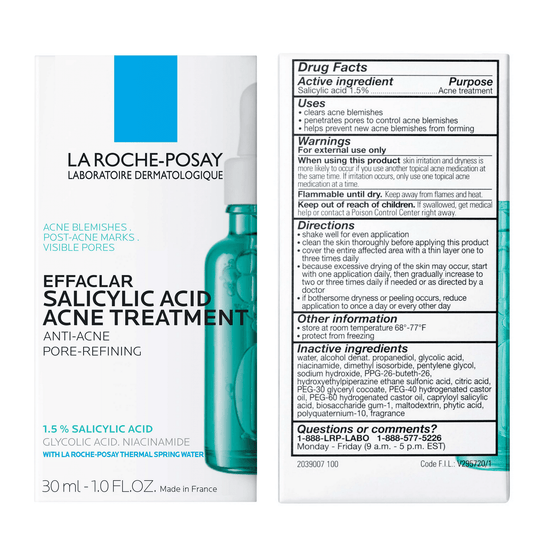 La Roche-Posay Effaclar Acne Serum with Salicylic Acid – 1.0 fl oz - Exotic Pro