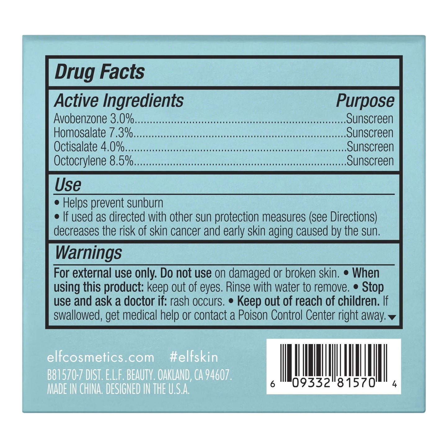 e.l.f. Holy Hydration! Face Cream SPF 30 | 1.7 oz Daily Moisturizer + Sunscreen - Exotic Pro