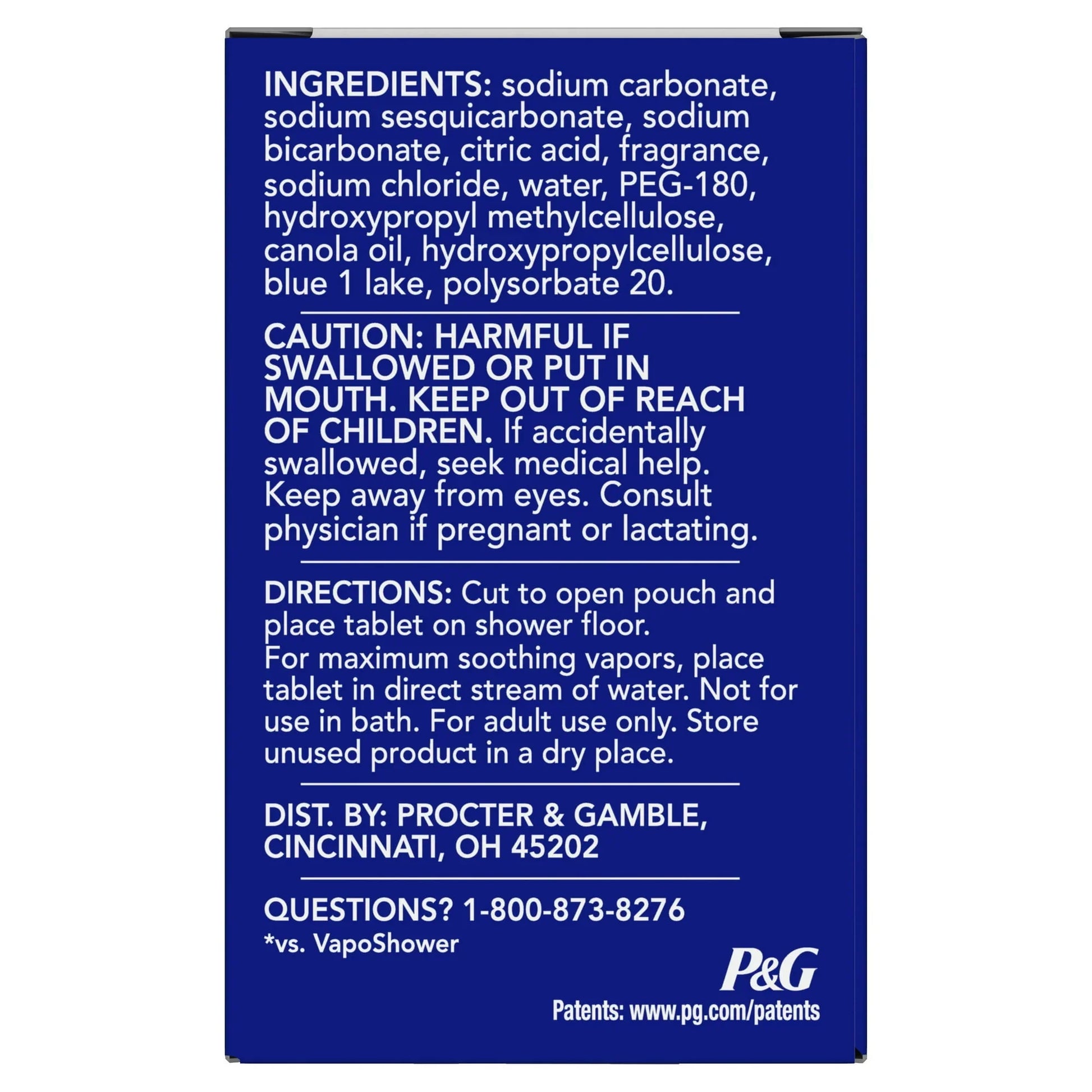 Vicks VapoShower Max – Menthol Eucalyptus Shower Steamers, 4 Ct - Exotic Pro