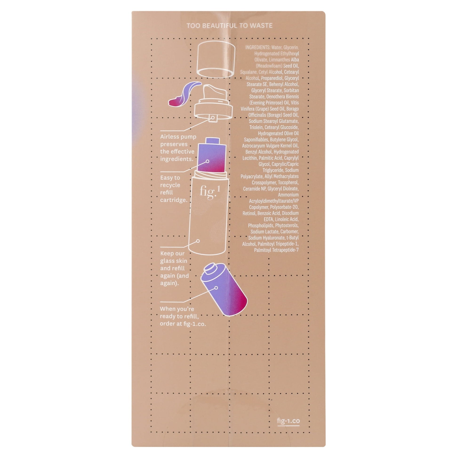 Fig.1 Retinol Night Cream No. 1 for All Skin Types – Beginner Level - Exotic Pro