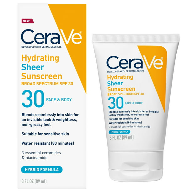 Cerave Crv Sun Hyd Sheer Spf30 3oz - Exotic Pro