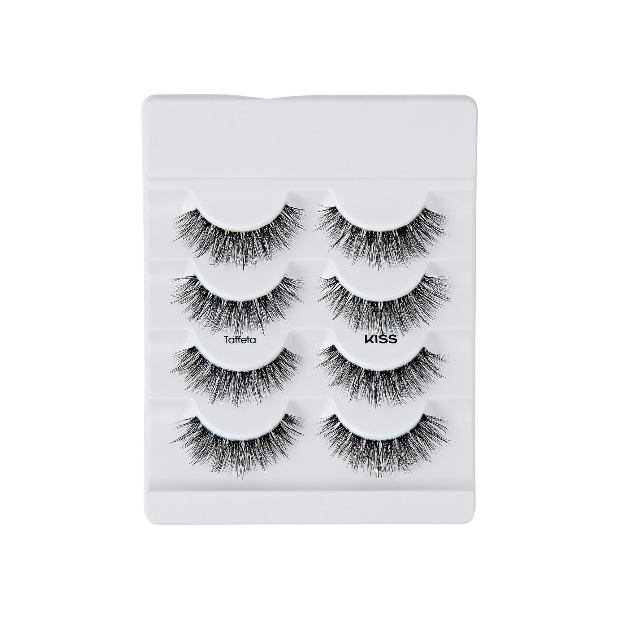 KISS Naked Drama False Eyelashes Black – Lash Couture Collection, 4 Pairs - Exotic Pro