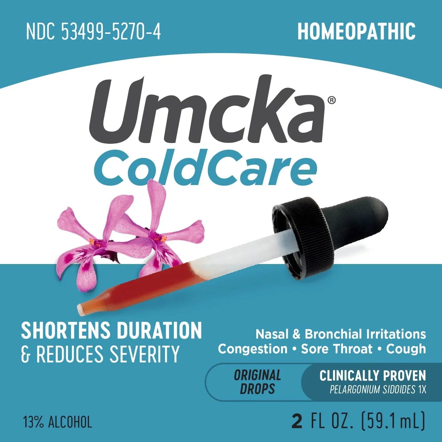 Nature’s Way Umcka ColdCare – Fast Cold Relief Drops, Alcohol-Free, 1 oz - Exotic Pro