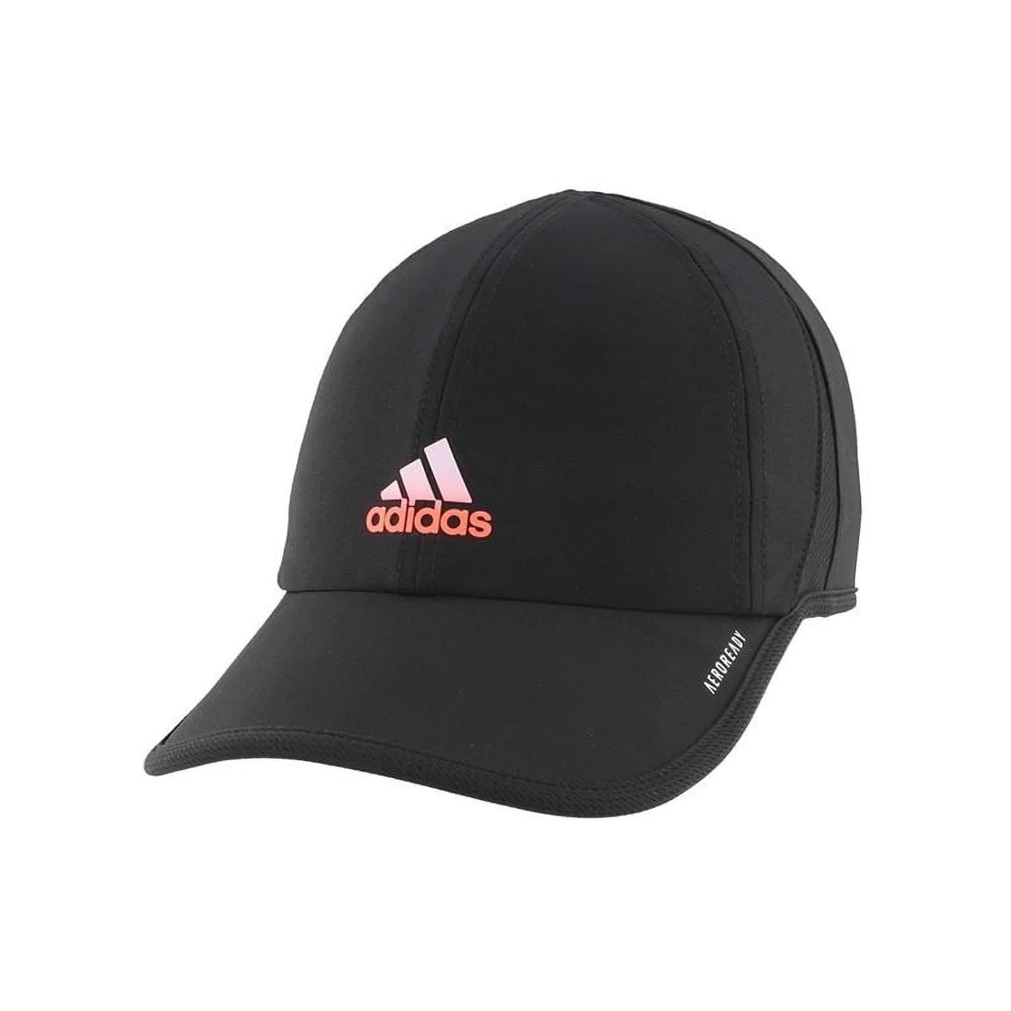 Adidas Women's Superlite Performance Hat – Black/Coral/Purple (One Size) - Exotic Pro