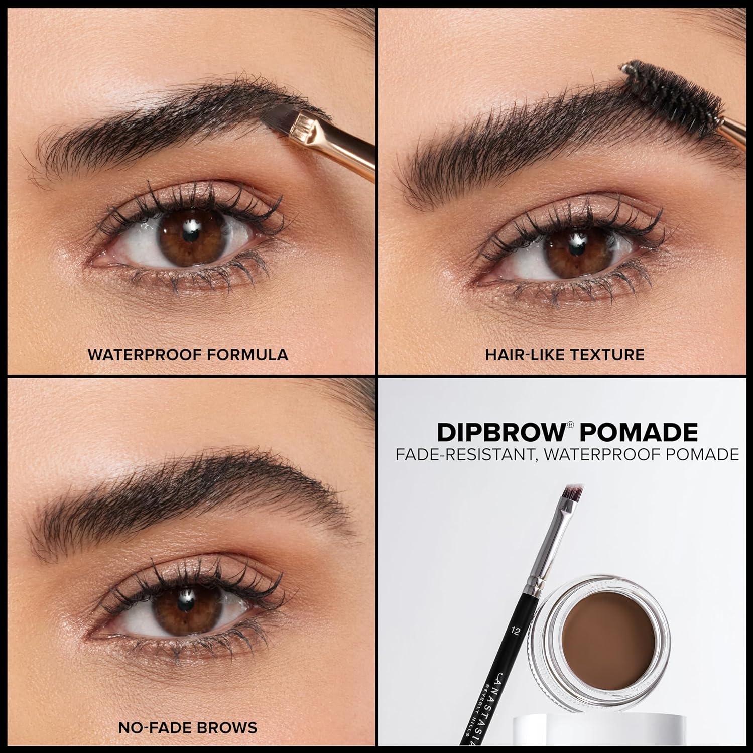 Anastasia Beverly Hills Dipbrow Pomade – Soft Brown 0.14 oz