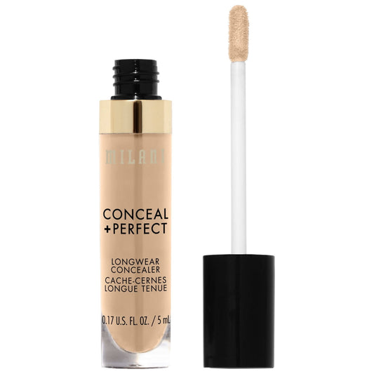 Milani Conceal + Perfect Concealer -Cool Sand155 | Longwear Liquid - Exotic Pro
