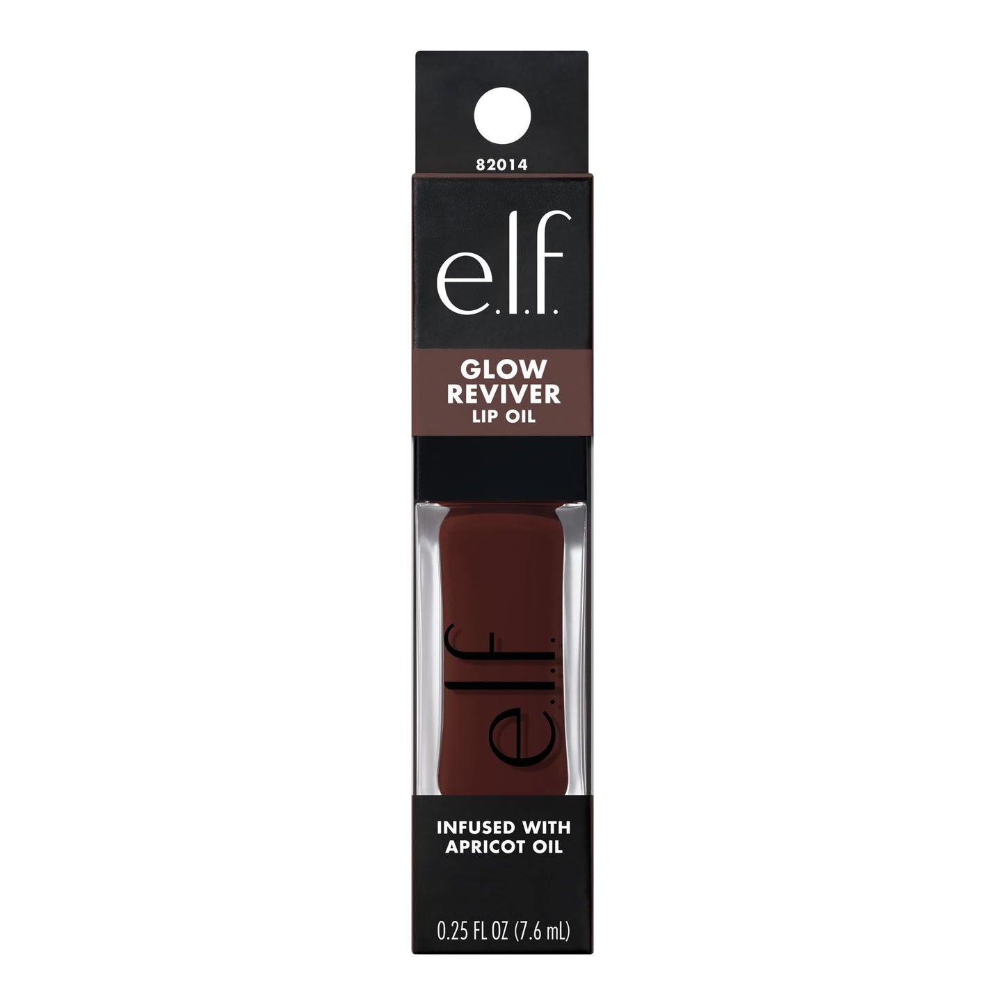 e.l.f. Glow Reviver Lip Oil – Hot as Fudge | Hydrating Glossy Lip Tint