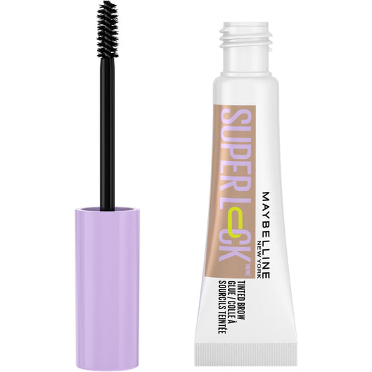 Maybelline Super Lock Brow Glue Gel - Tinted Taupe Waterproof 0.23 fl oz - Exotic Pro