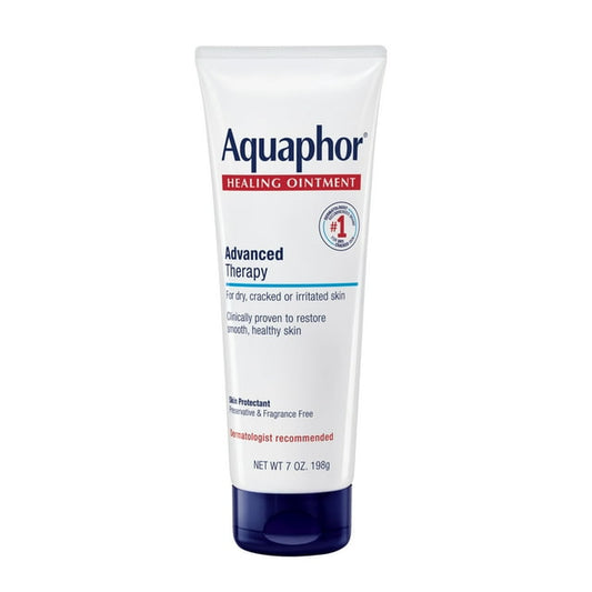 Aquaphor Healing Ointment Advanced Therapy for Dry Skin Relief, 7 oz