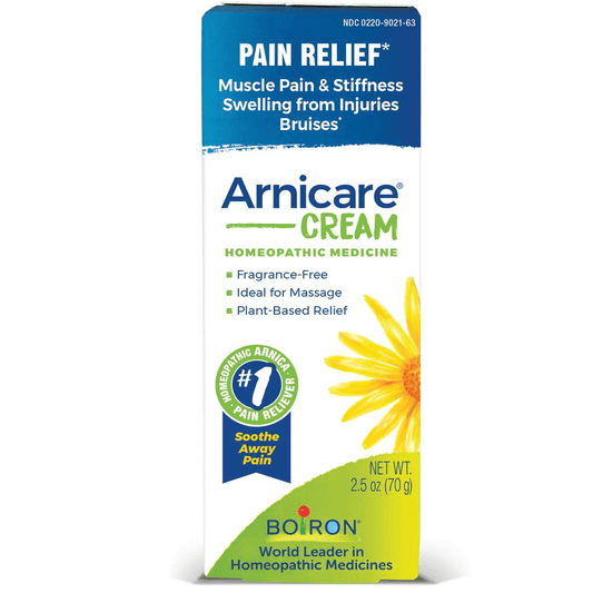 Boiron Arnicare Cream Homeopathic Pain Relief - 2.5 oz