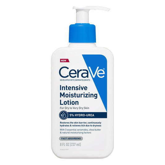 CeraVe Moisturizing Lotion + Itch Relief for Dry to Very Dry Skin, Fragrance-Free - Exotic Pro