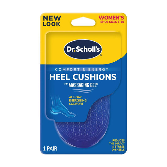 Dr. Scholl's Massaging Gel Heel Cushions for Women 6–10 | Pain Relief Inserts - Exotic Pro
