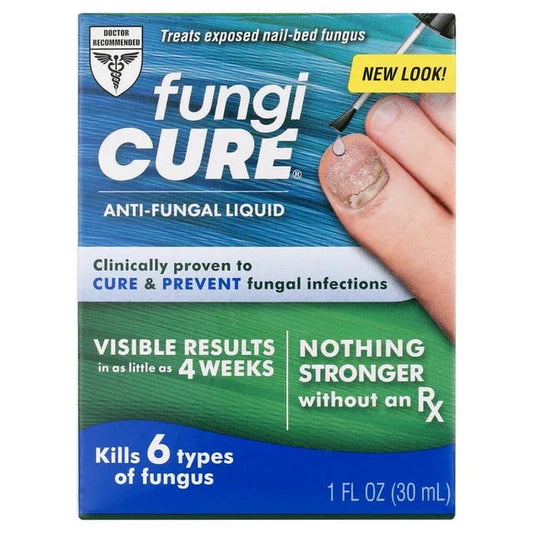FUNGICURE Anti-Fungal Liquid – Maximum Strength Treatment, 1 fl oz - Exotic Pro