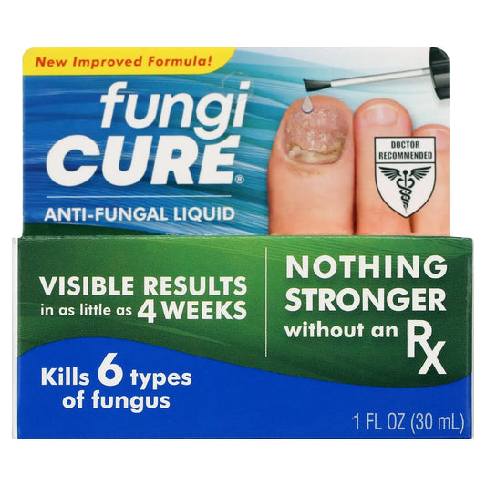 FUNGICURE Anti-Fungal Liquid – Max Strength OTC Treatment, 1 fl oz - Exotic Pro