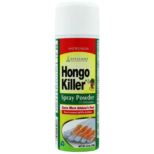 Hongo Killer Antifungal Spray Powder for Itching & Protection, 4.6 oz