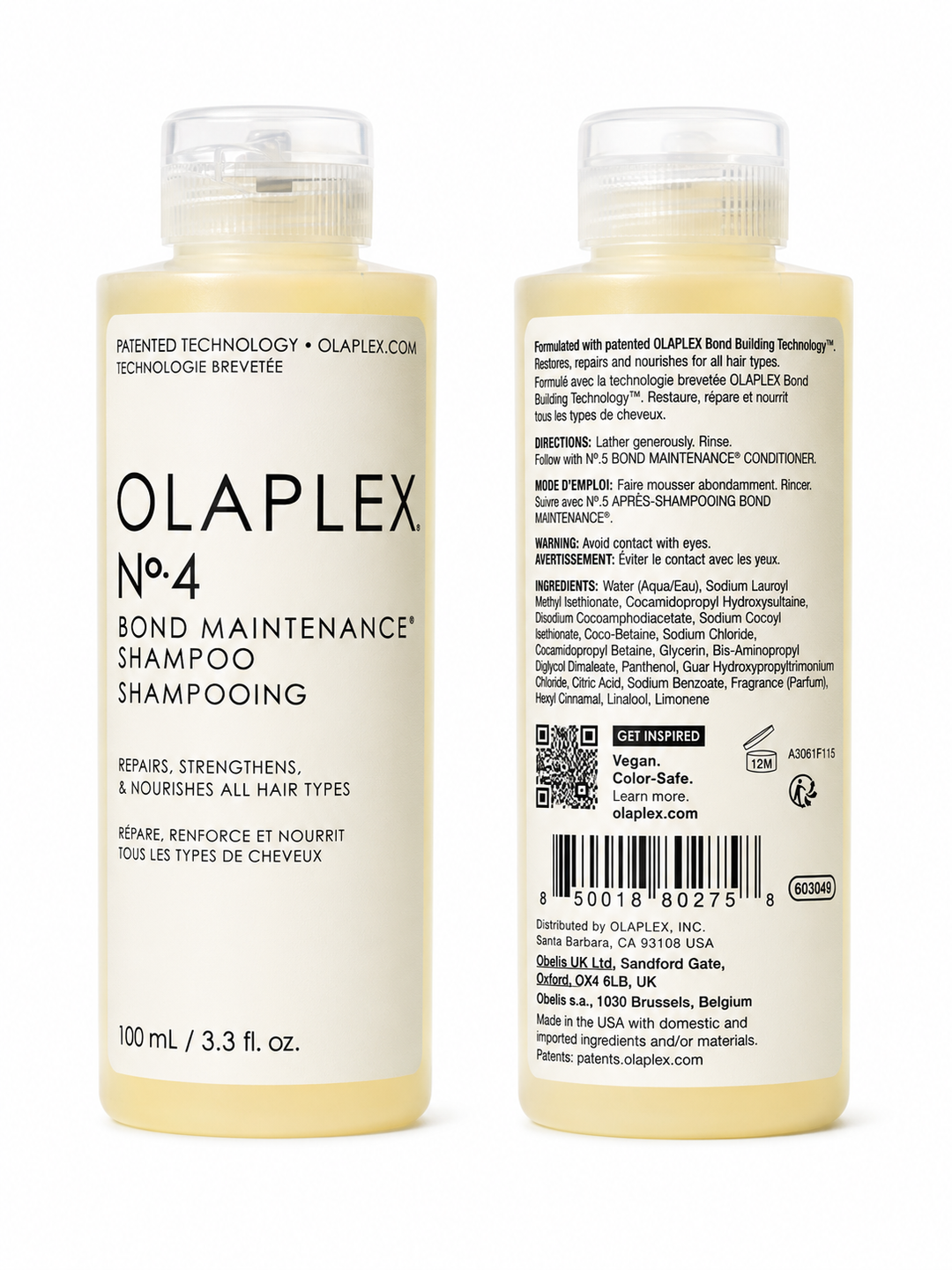 OLAPLEX Nº.4 Bond Maintenance Shampoo – 3.3 oz / 100 mL