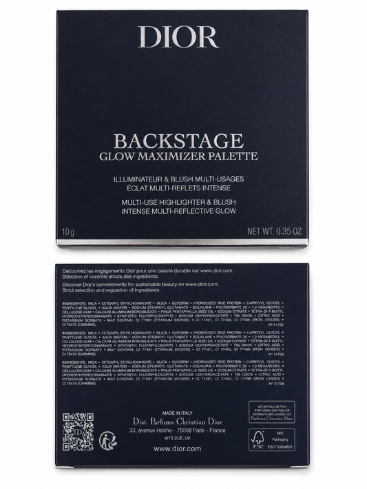 Dior Backstage Glow Maximizer Palette – Multi