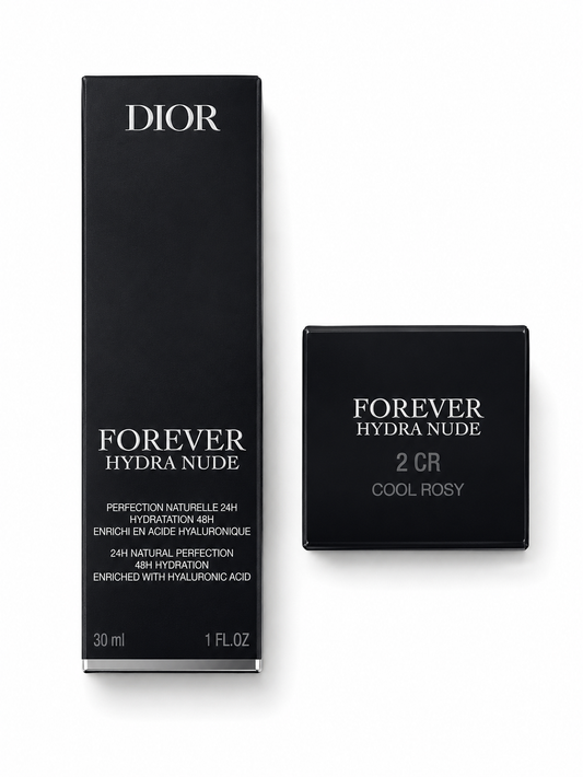 Dior Forever Hydra Nude Foundation Fluid – 2CR Cool Rosy 30ml