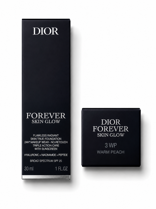 Christian Dior Dior Forever Skin Glow Foundation – 3WP Warm Peach 1 oz