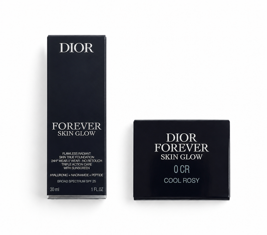 Dior Forever Skin Glow Foundation – 0 Cool Rosy 1 oz