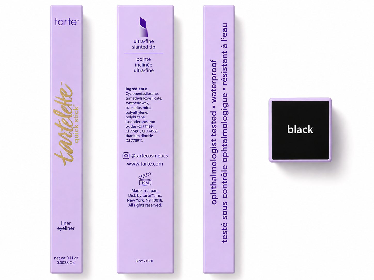 Tarte Tartelette Quick Stick Liner – Black 0.1 g