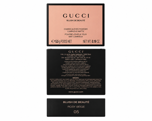 Gucci Blush De Beauté Powder Blush – ROSY BEIGE(05)  5.5g