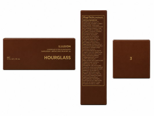 Hourglass Illusion Luminous Glow Foundation SPF 30 – Shade 3 1.1 oz