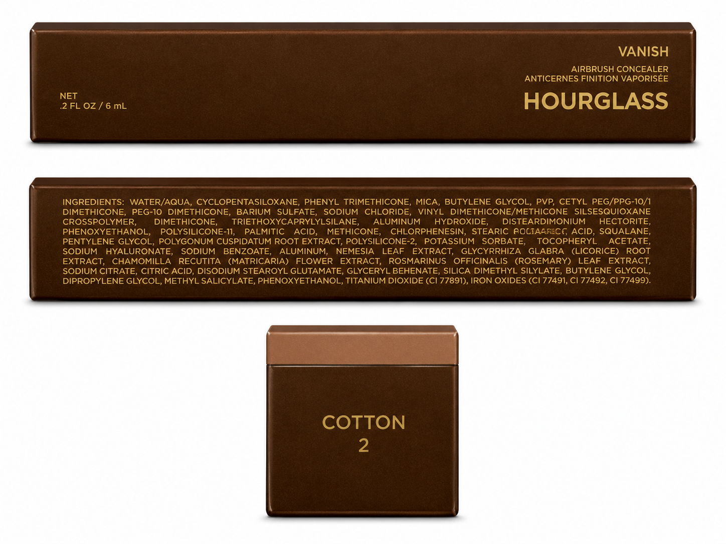 Hourglass Vanish Airbrush Concealer – (Cotton 2) 6 mL