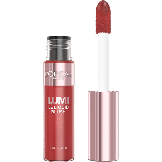 L'Oréal Lumi Liquid Blush – 635 Glowy Worth It Medium, 0.33 fl oz