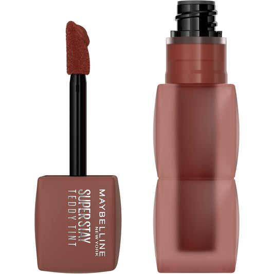 Maybelline SuperStay Teddy Tint Matte Lip Stain – Mascara Tear Nude 0.17oz