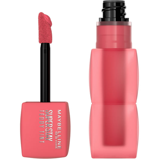 Maybelline SuperStay Teddy Tint Matte Lip Stain – Petalcore Pink 0.17oz