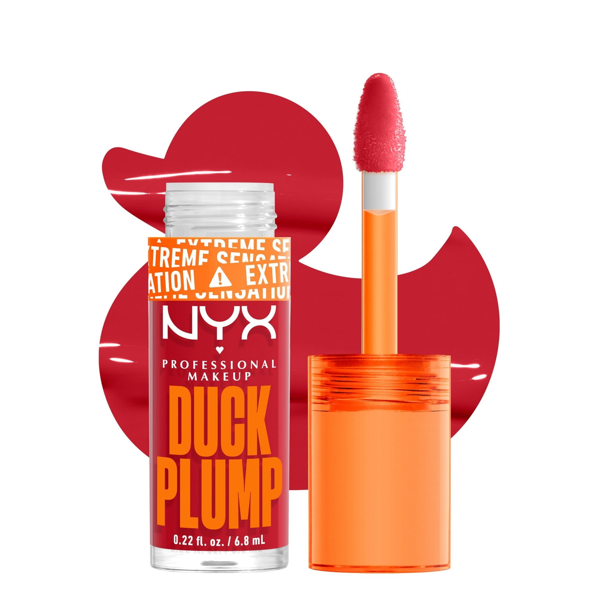 NYX Duck Plump Lip Gloss - Cherry Spice | Plumping Gloss 0.23 fl oz - Exotic Pro