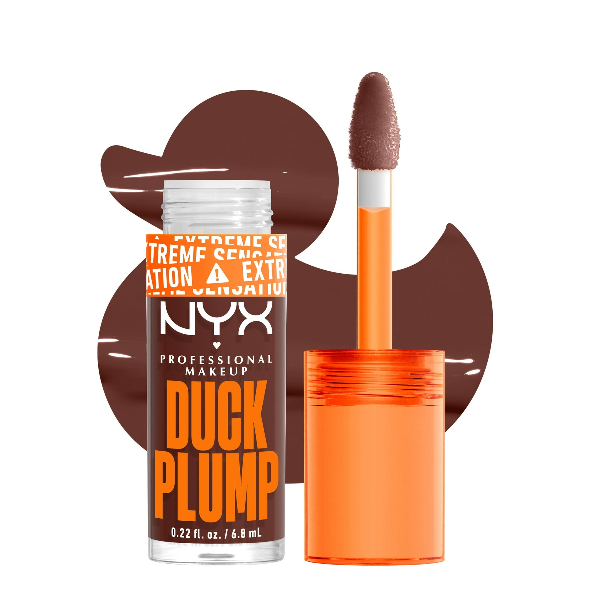 NYX Duck Plump Lip Gloss - Twice The Spice | Plumping Gloss 0.23 fl oz - Exotic Pro