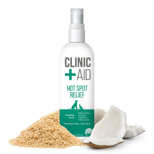 Naturel Promise Clinic Aid Hot Spot Itch Relief Spray for Pets – 8oz - Exotic Pro